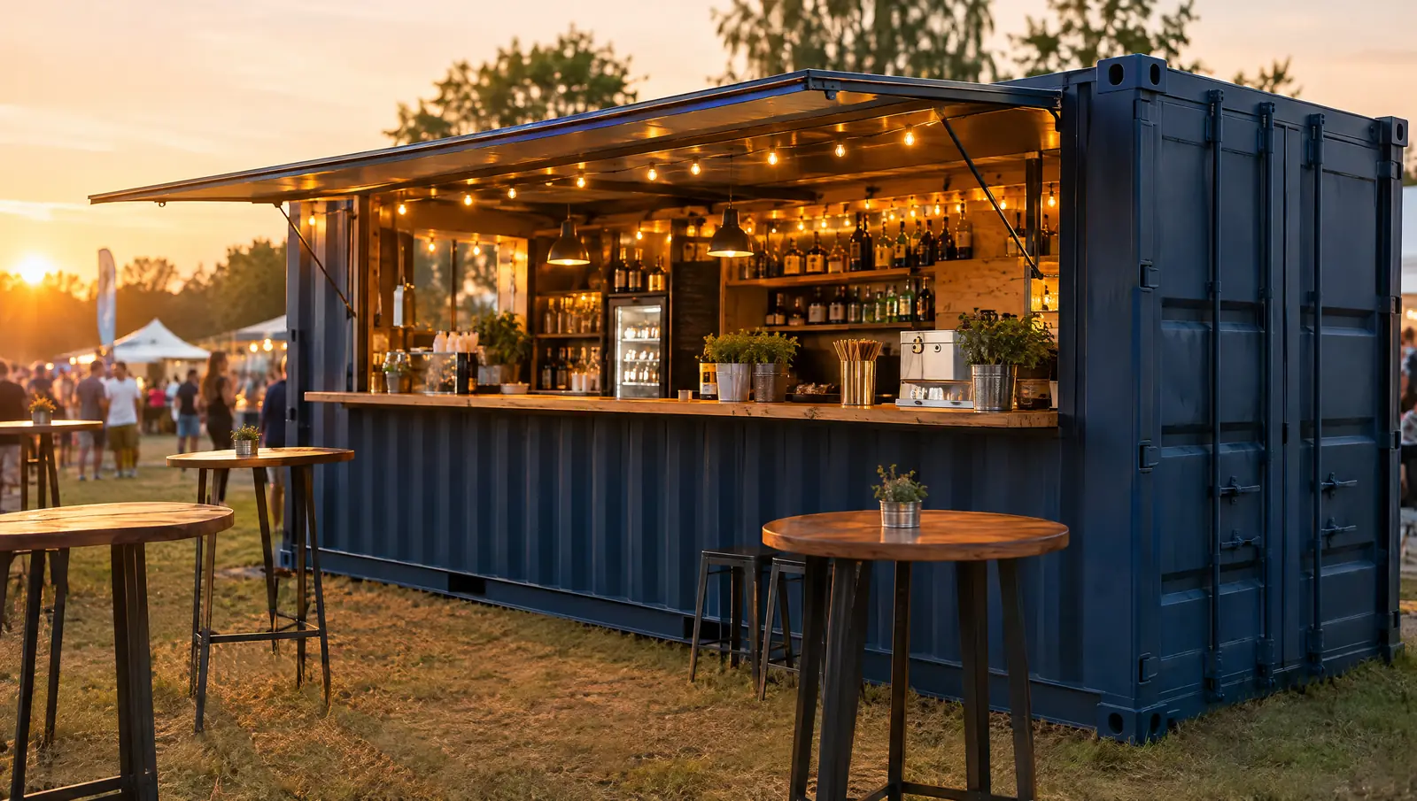 Verkaufs- und Eventcontainer