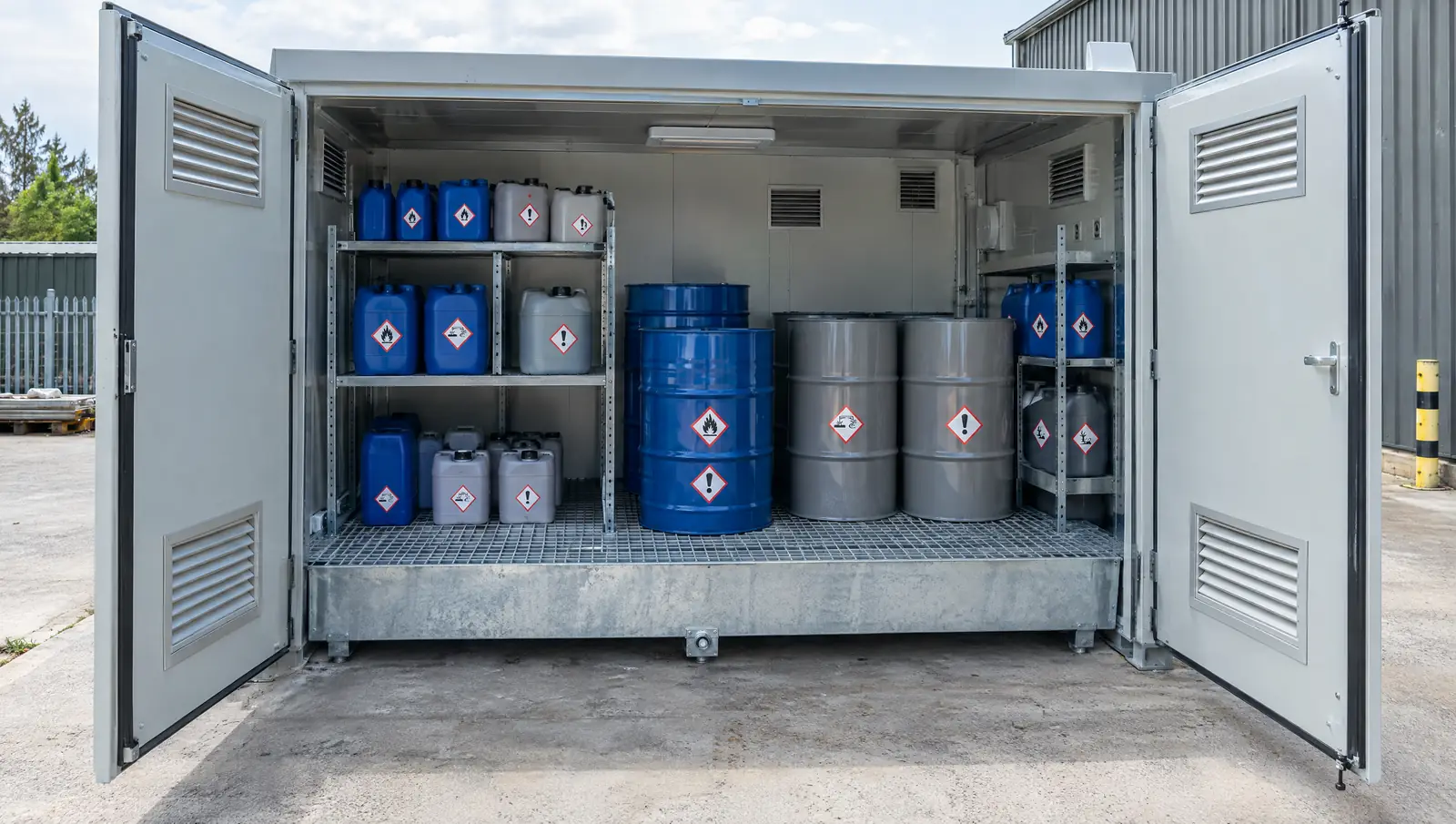 Gefahrstoffcontainer