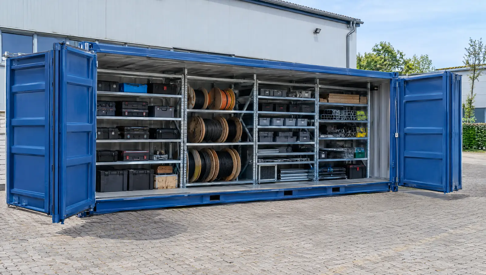 Open-Side-Container